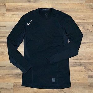 Nike tech pro fitted long sleeve shirt